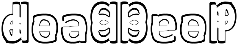 Ambigram for deadbeef in Calibrib